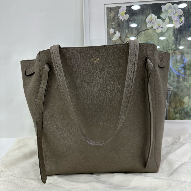 Celine 賽琳 Cabas phantom大象灰大號 tote-0