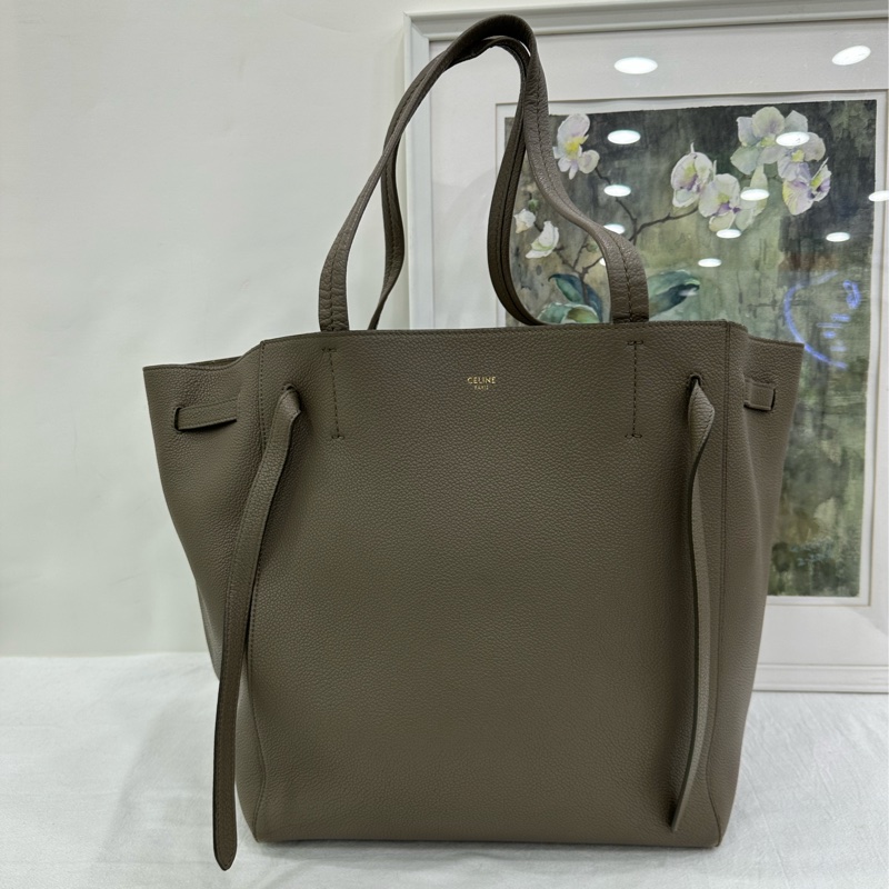 Celine 賽琳 Cabas phantom大象灰大號 tote-1