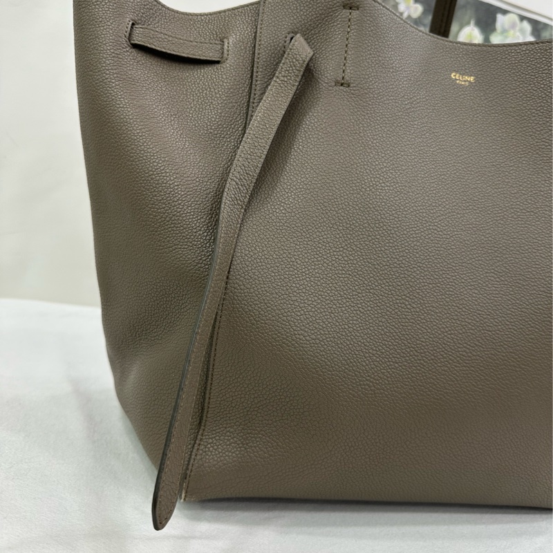 Celine 賽琳 Cabas phantom大象灰大號 tote-7