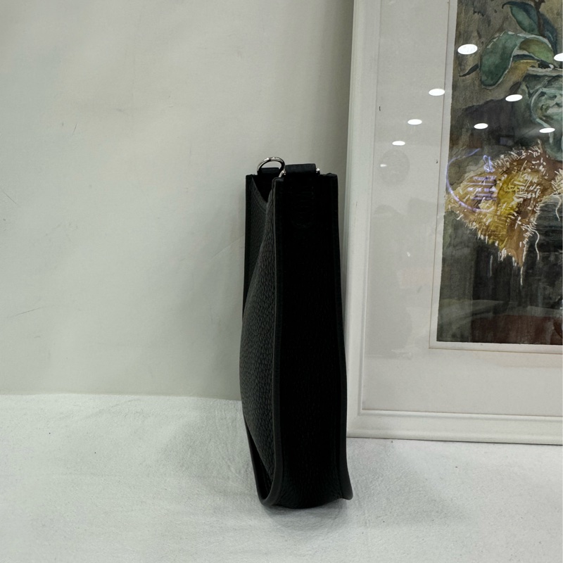 Hermes 爱马仕 Evelyne mini 伊芙琳16 黑银银扣Z刻-3