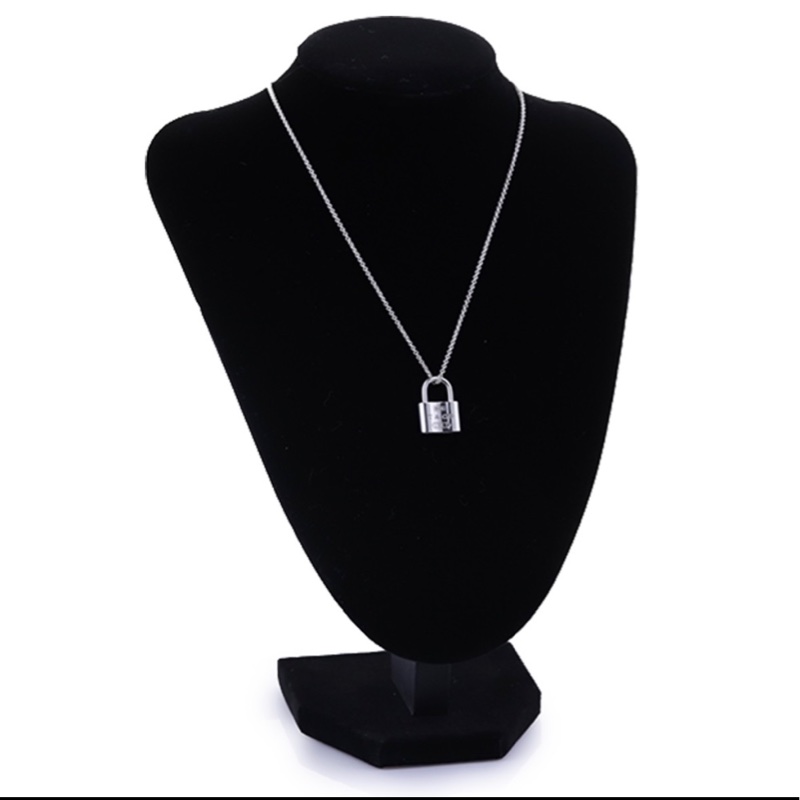 Tiffany&Co.1837系列愛情鎖頭925純銀項鍊-5