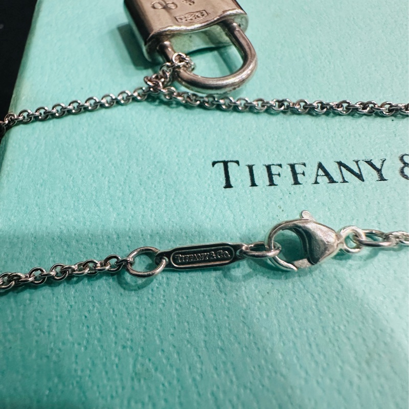 Tiffany&Co.1837系列愛情鎖頭925純銀項鍊-13