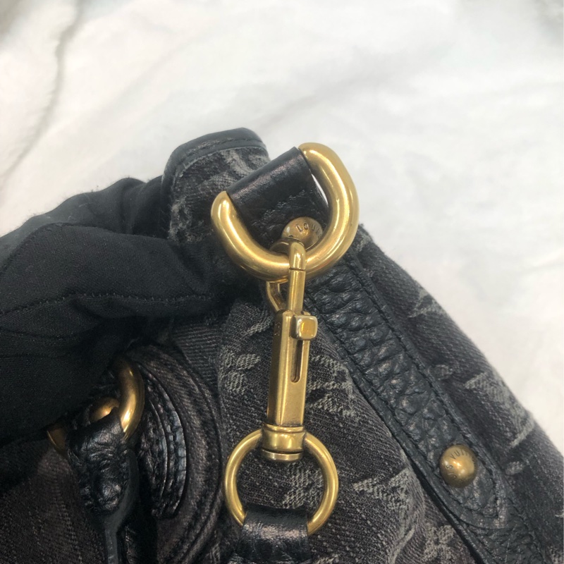 LV 黑色牛仔2Way石洗丹寧 XC065-12