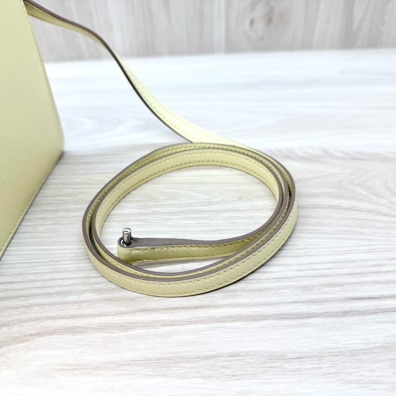 HERMES I8米爾頓黃swift銀釦Roulis Mini 18包H079195-14