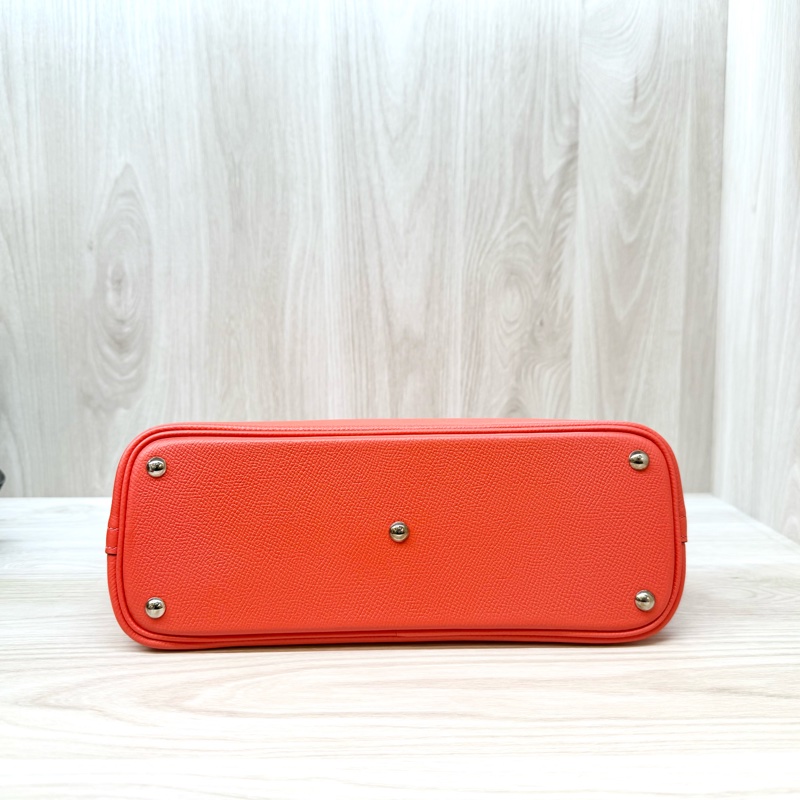 HermesT5玫瑰粉Epsom皮Bolide27手提側背H041693-5