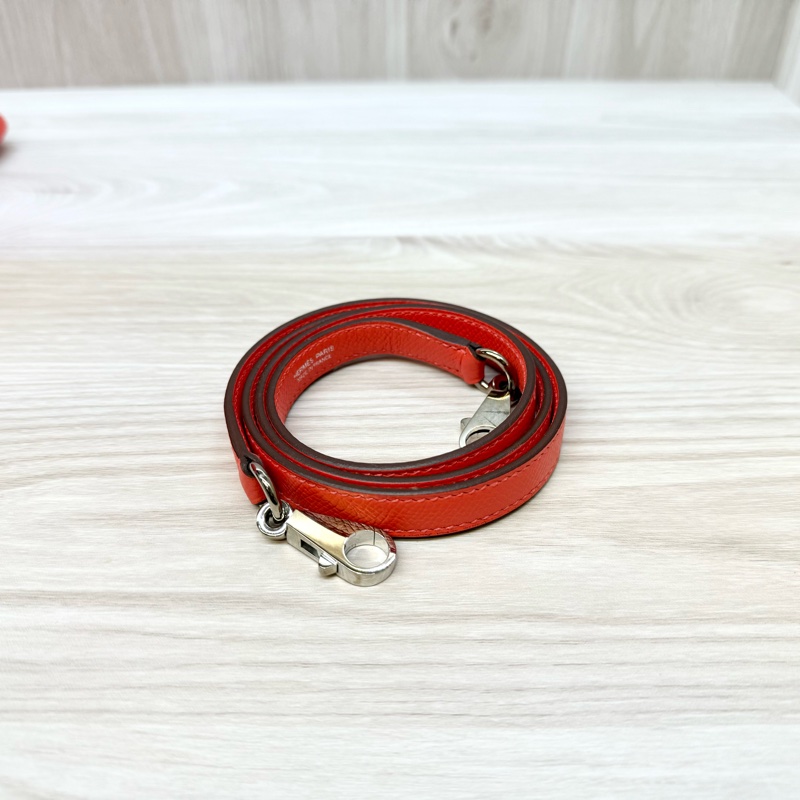 HermesT5玫瑰粉Epsom皮Bolide27手提側背H041693-11