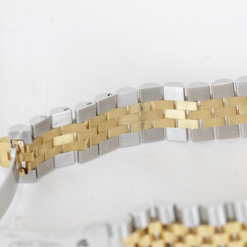 勞力士 Datejust 116233(附錶鍊)男士精鋼腕錶,金/銀色-8