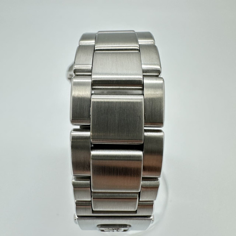 精工 Grand Seiko SBGX083 9F62-0AG0 男士腕錶,附日期顯示,石英機芯,銀/黑色錶盤-6