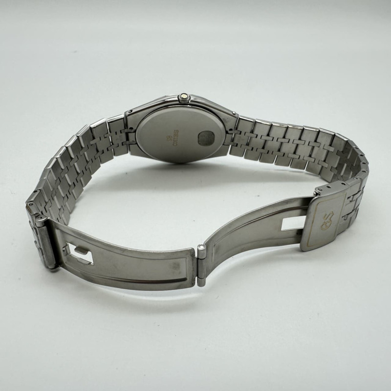 拋光精工 Grand Seiko SBGS003 9587-8000 手錶,日期顯示,石英錶,銀色-6