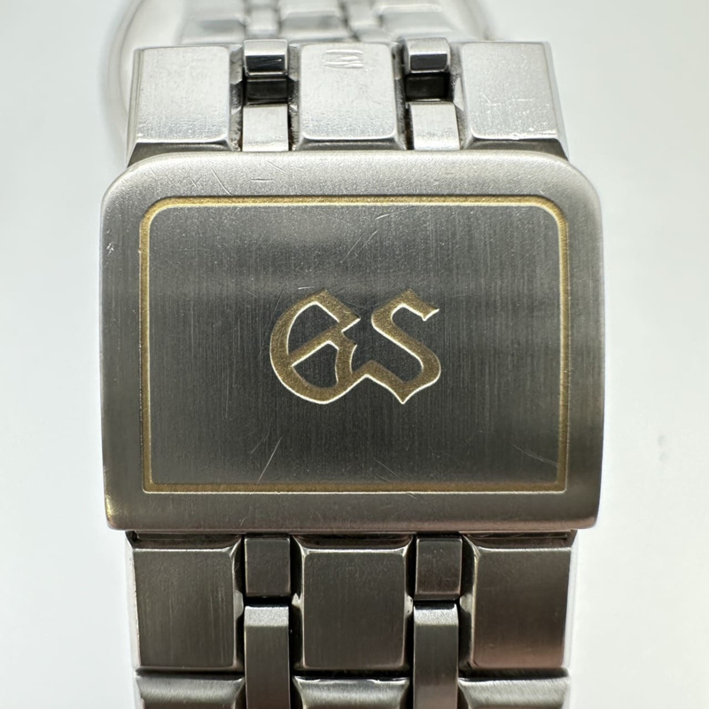 拋光精工 Grand Seiko SBGS003 9587-8000 手錶,日期顯示,石英錶,銀色-12