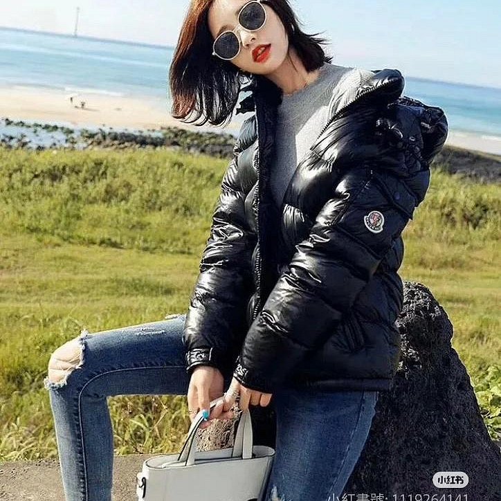 💎Han's house精品服飾💎 moncler Ecrins 羽絨 連帽外套 黑 現貨 男成人00=女 S ~ L 原價67600-3