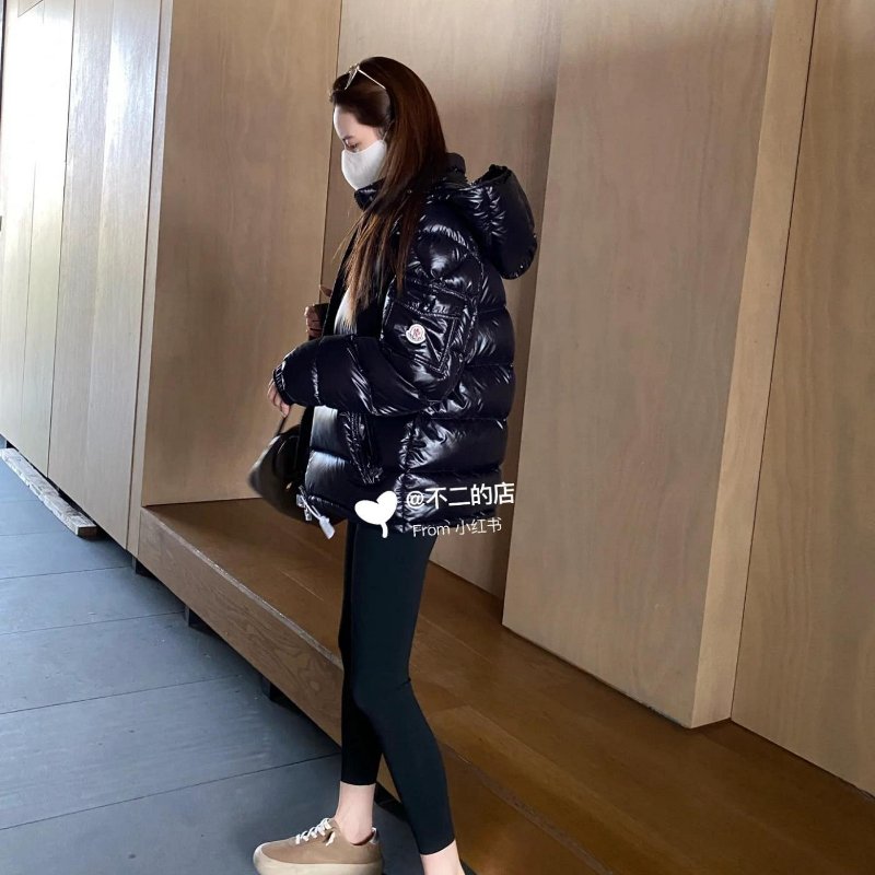 💎Han's house精品服飾💎 moncler Ecrins 羽絨 連帽外套 黑 現貨 男成人00=女 S ~ L 原價67600-4