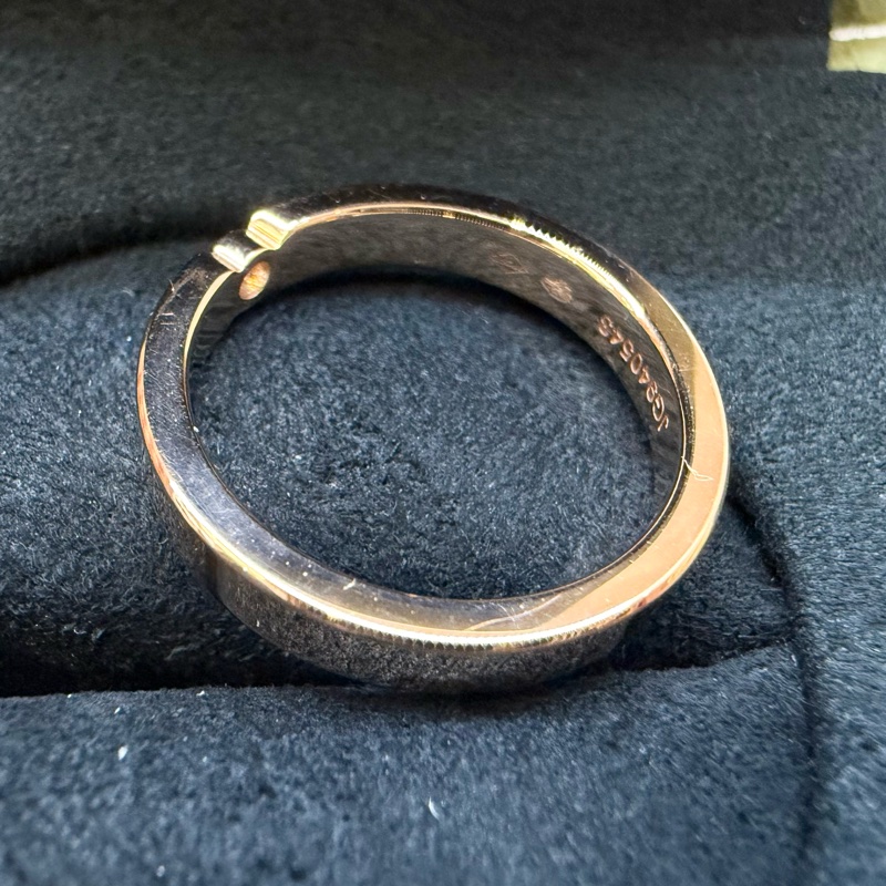 VCA 18K玫瑰金鑲鑽Toujours Signature Etoiles戒指RP7REOO-11