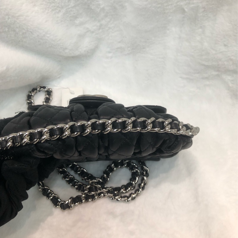 Chanel 黑銀燒賣袋 XC042-2