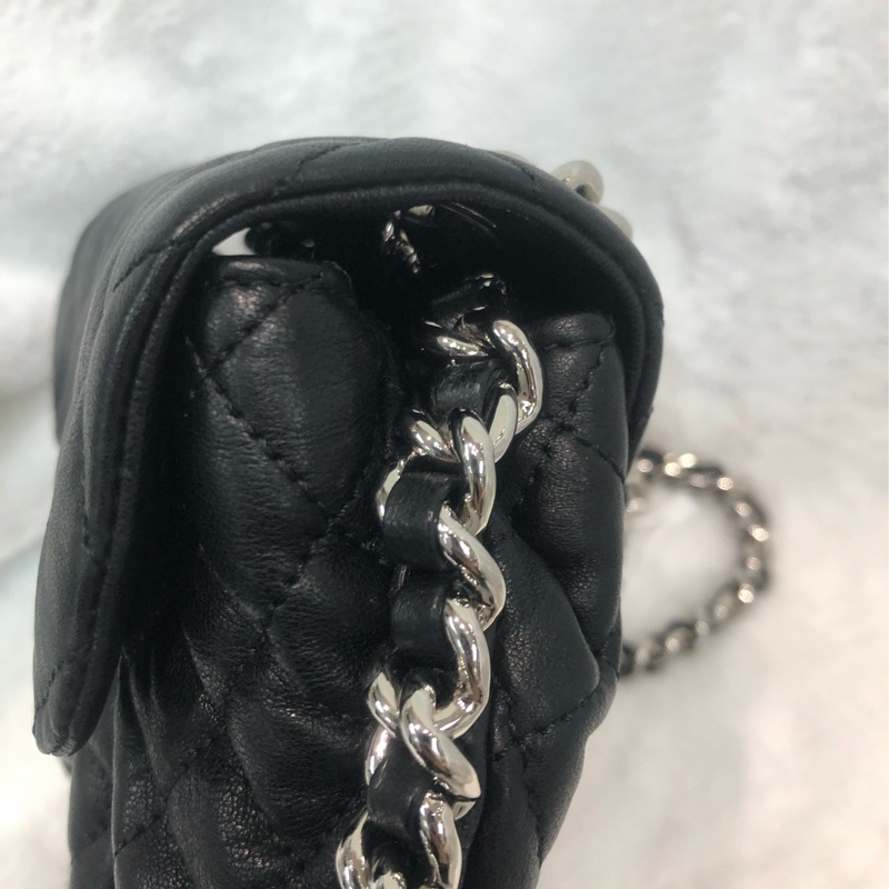 Chanel 黑銀燒賣袋 XC042-8