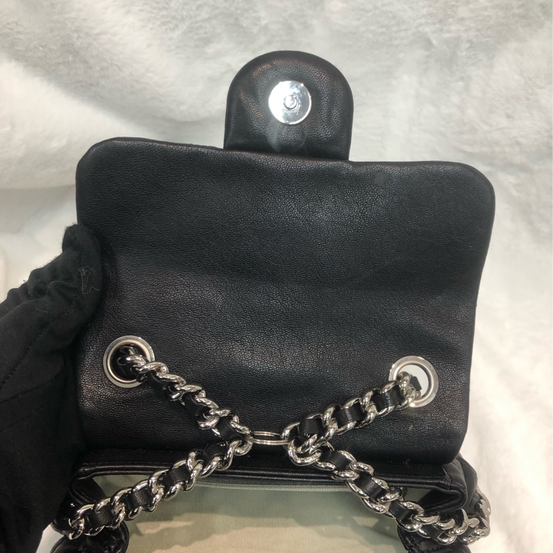 Chanel 黑銀燒賣袋 XC042-11