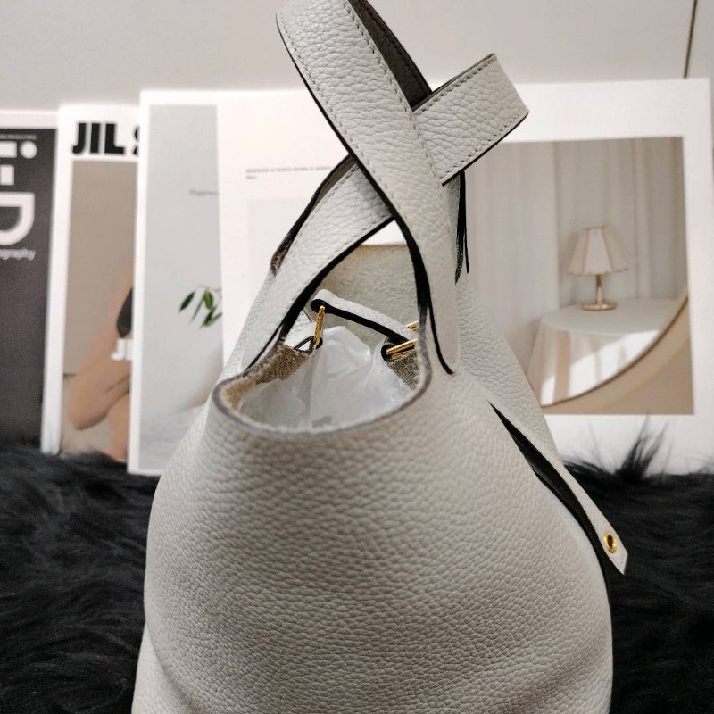 Hermès Picotin18 聖杯藍 金扣 U刻-3