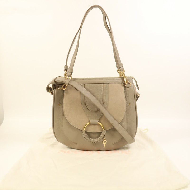 SEE BY CHLOE 牛皮皮革Hana手挽肩背兩用袋-9