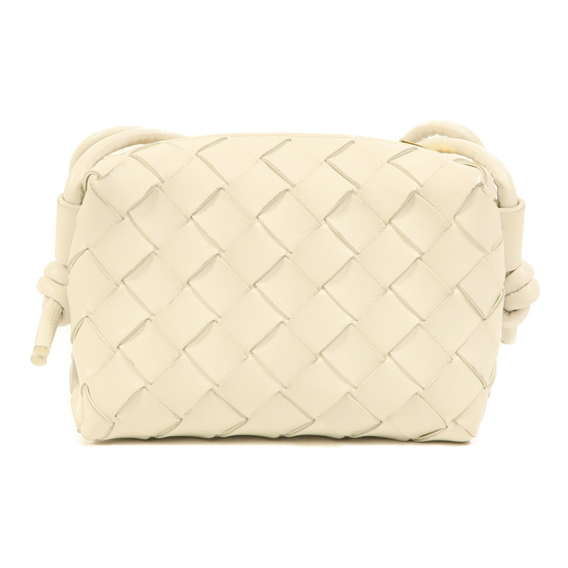 BOTTEGA VENETA 牛皮皮革Candy Loop金扣肩背袋-1