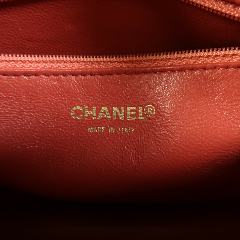 CHANEL 牛皮皮革Mademoiselle Jacket Bag金扣鏈帶肩背袋-6