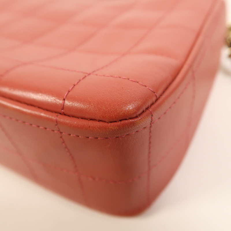 CHANEL 牛皮皮革Mademoiselle Jacket Bag金扣鏈帶肩背袋-13