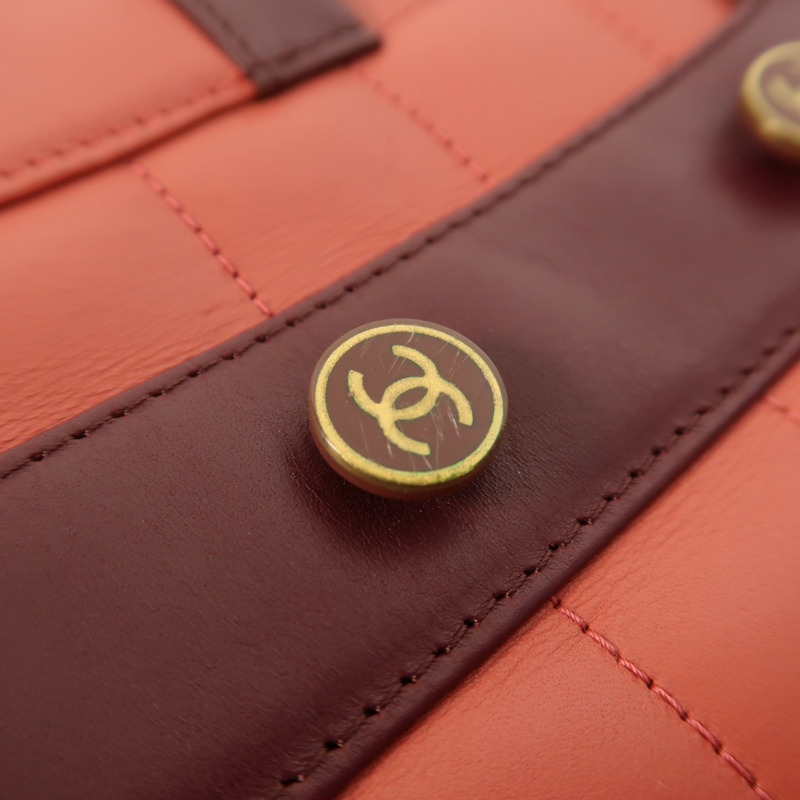 CHANEL 牛皮皮革Mademoiselle Jacket Bag金扣鏈帶肩背袋-16