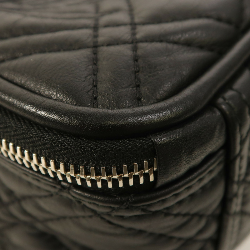 BALENCIAGA 牛皮皮革Blanket Square銀扣手挽肩背兩用袋-11