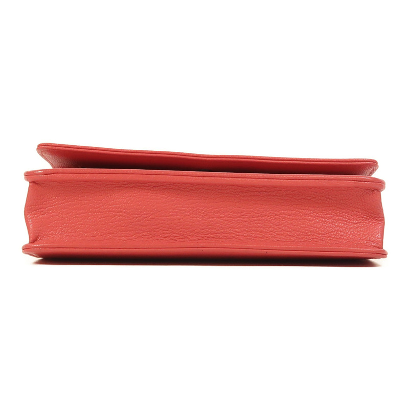 CHANEL 牛皮皮革WOC Wallet On Chain鏈帶肩背袋-3