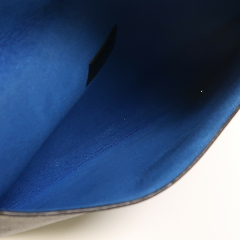 LOUIS VUITTON Damier Graphite Alpha Triple銀扣手拿包-4