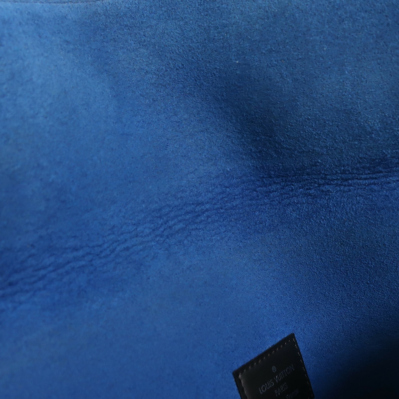 LOUIS VUITTON Damier Graphite Alpha Triple銀扣手拿包-12