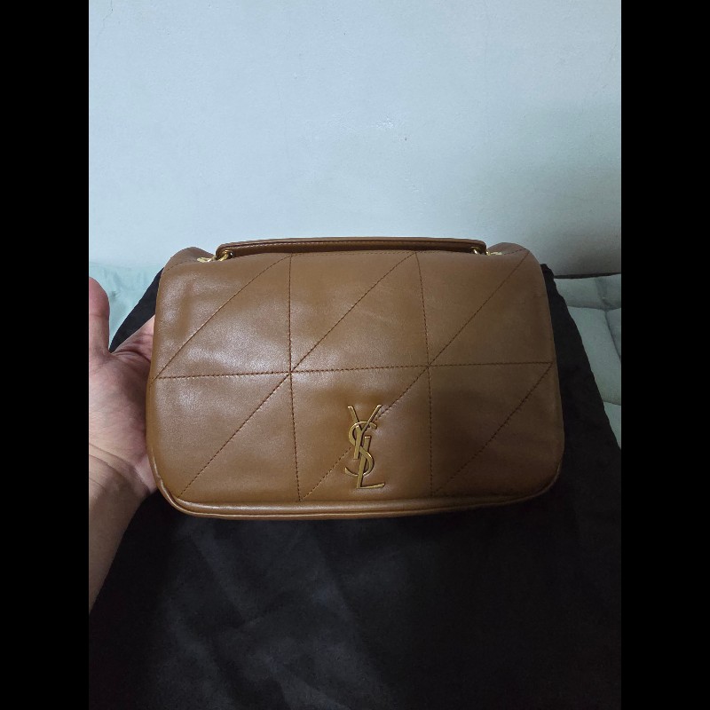 Saint Laurent YSL Jamie 小號棕色-0
