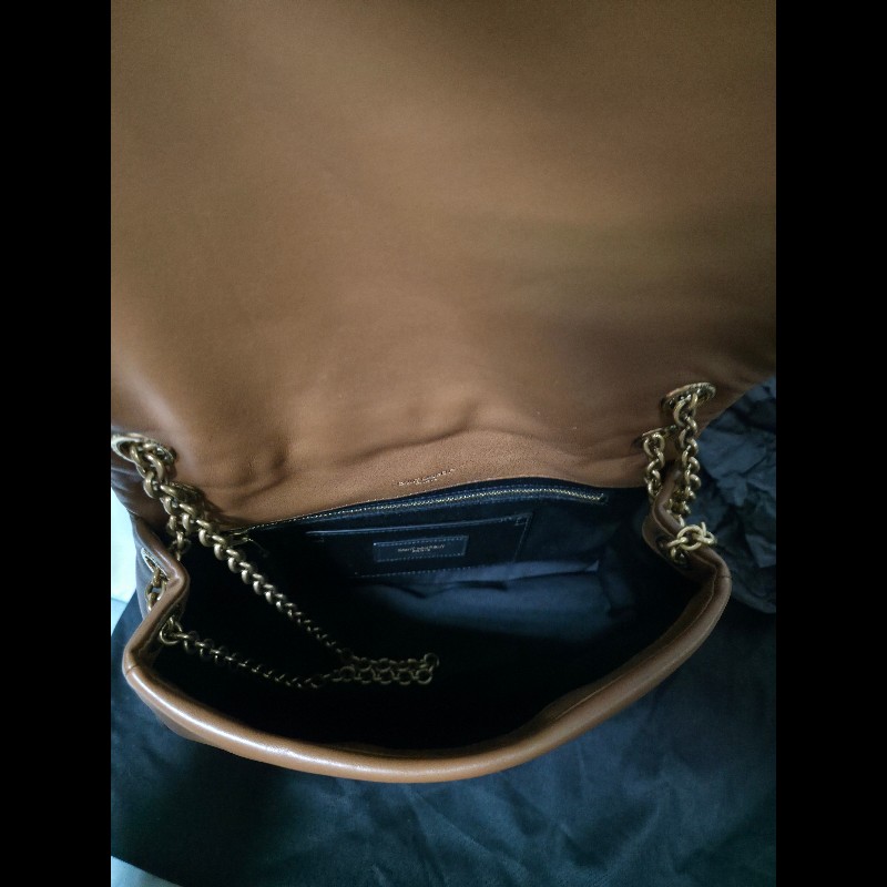 Saint Laurent YSL Jamie 小號棕色-3