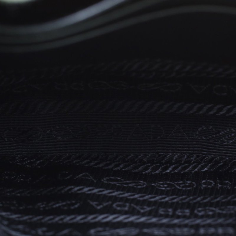 PRADA 淺綠色牛皮Cleo翻蓋式單肩包18肩背包-2