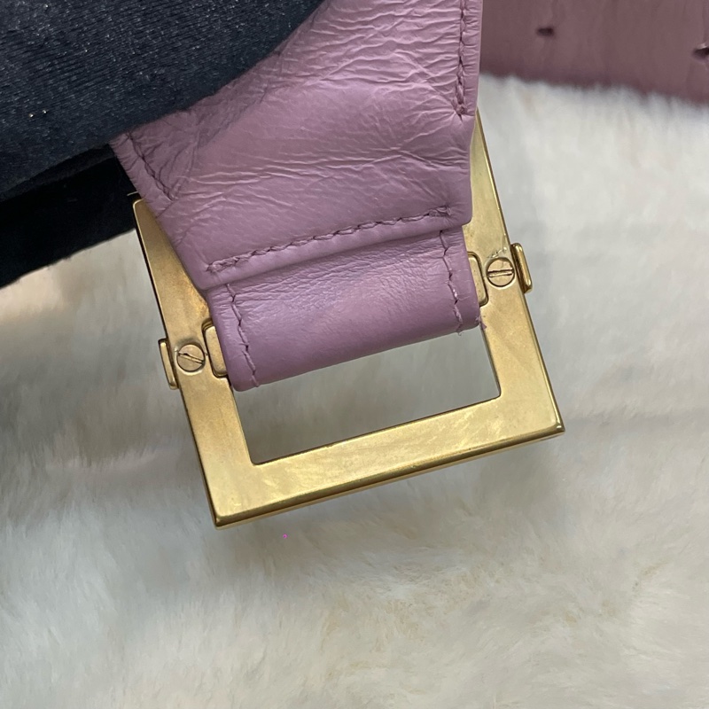 Chanel Tweet軟呢布拼紫色皮革2.55斜背包 XB988-33