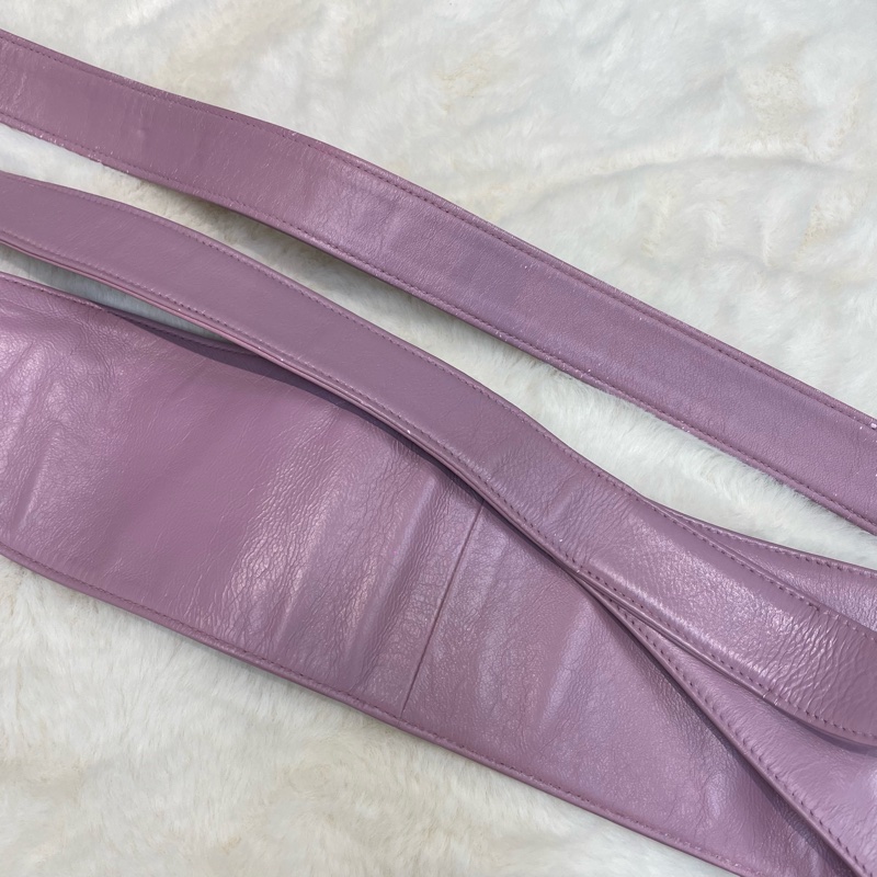 Chanel Tweet軟呢布拼紫色皮革2.55斜背包 XB988-36