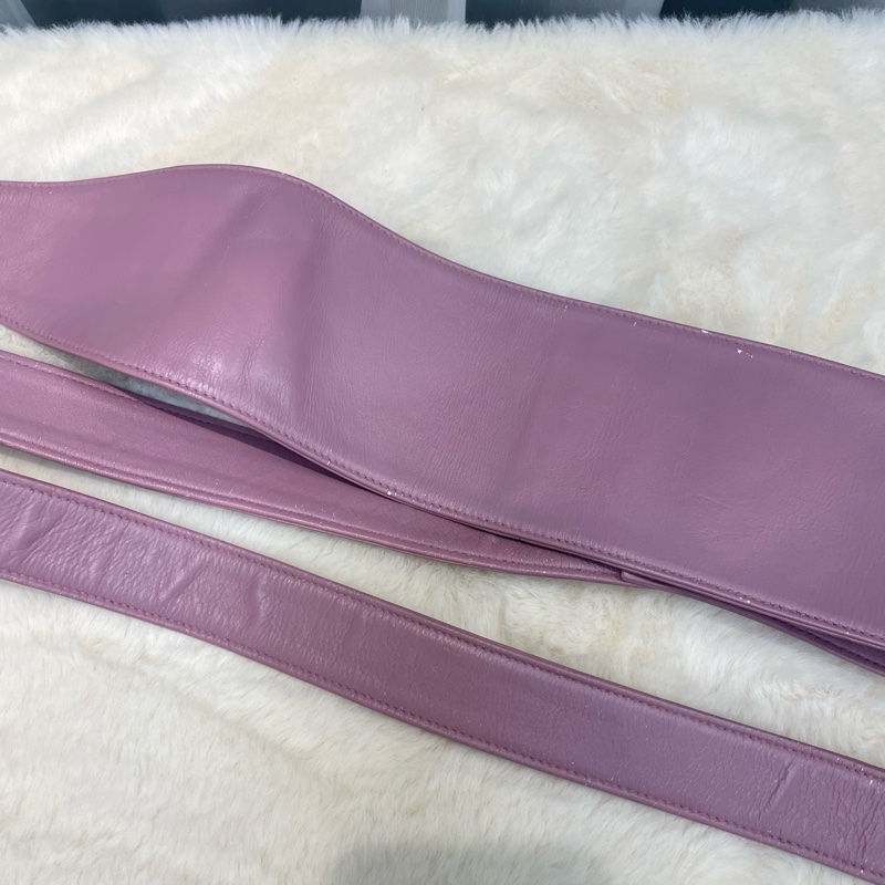 Chanel Tweet軟呢布拼紫色皮革2.55斜背包 XB988-39