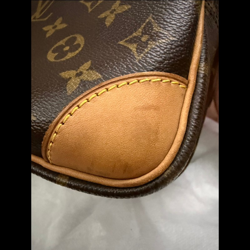 LOUIS VUITTON傳統老花M45244側斜背包記者包-2