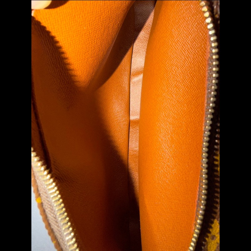 LOUIS VUITTON傳統老花M45244側斜背包記者包-3