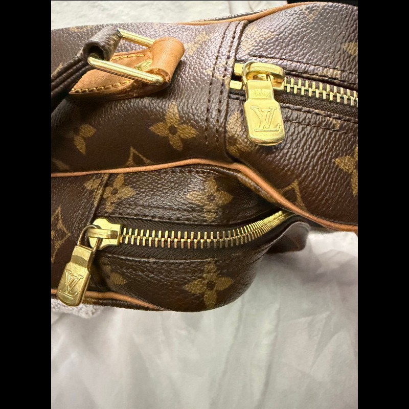 LOUIS VUITTON傳統老花M45244側斜背包記者包-4