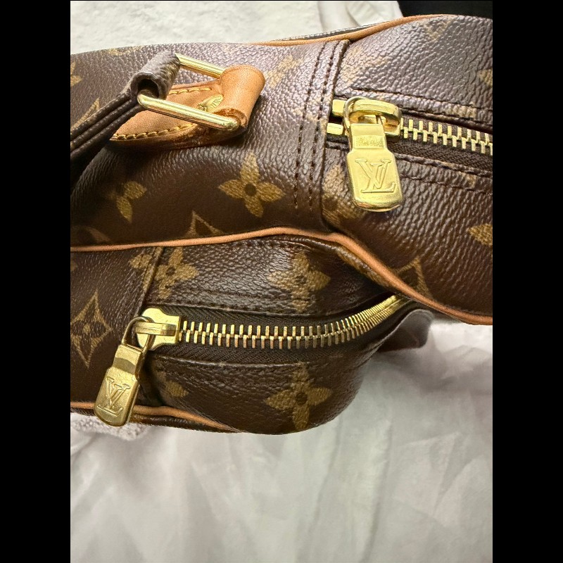 LOUIS VUITTON傳統老花M45244側斜背包記者包-6