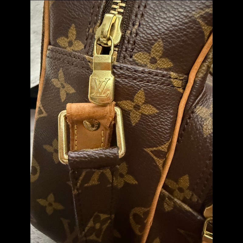 LOUIS VUITTON傳統老花M45244斜側包001-2