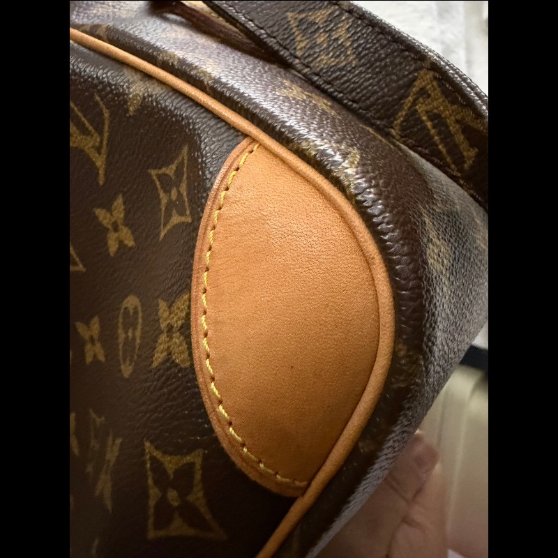 LOUIS VUITTON傳統老花M45244斜側包001-8