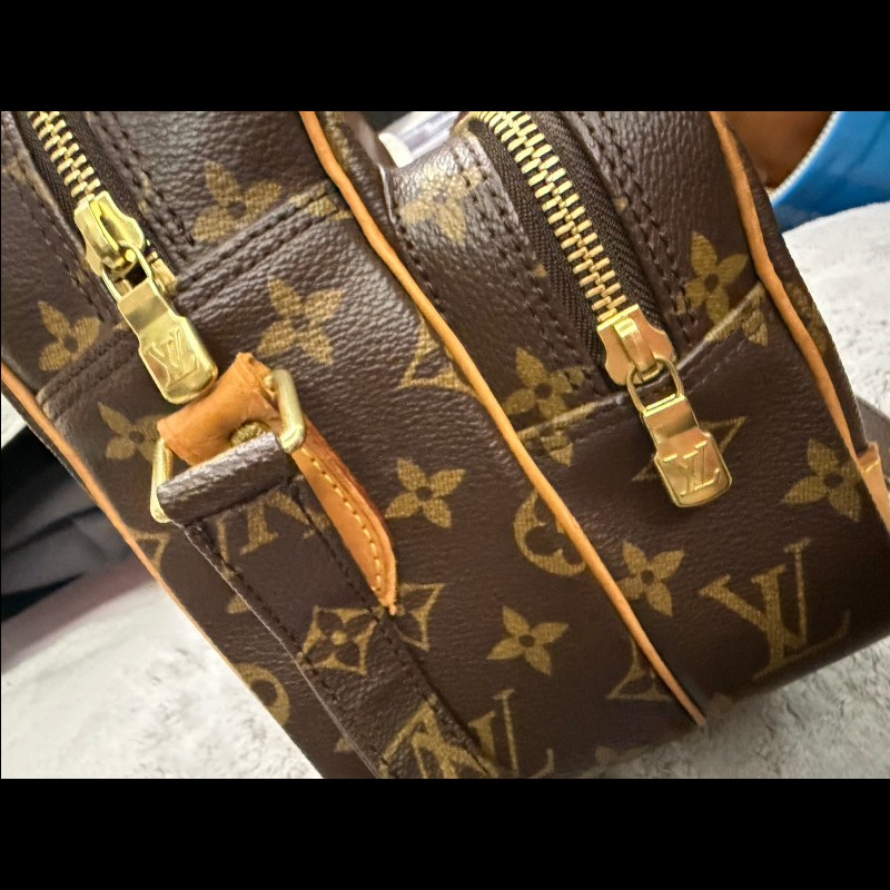 LOUIS VUITTON傳統老花M45244斜側包001-16