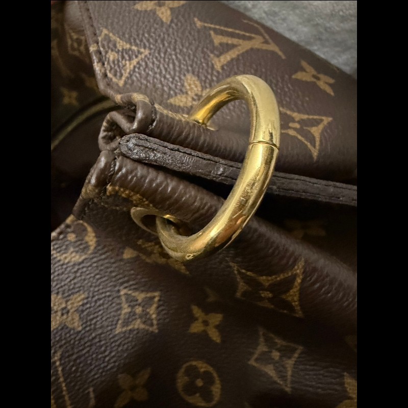 LV metis 泫雅同款hobo傳統老花大肩側包-7