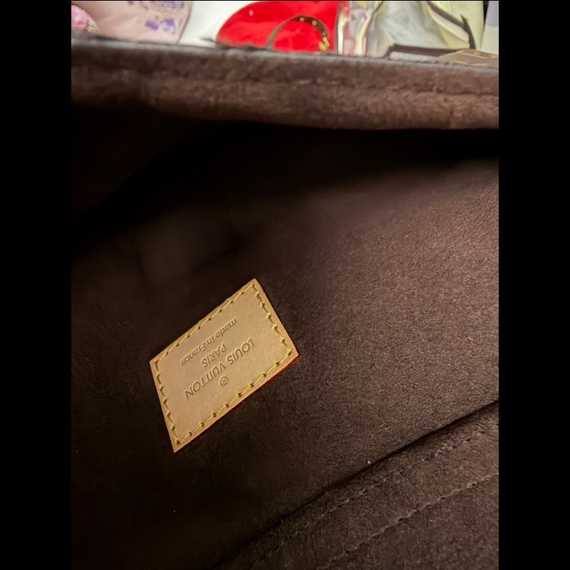 LV metis 泫雅同款hobo傳統老花大肩側包-10