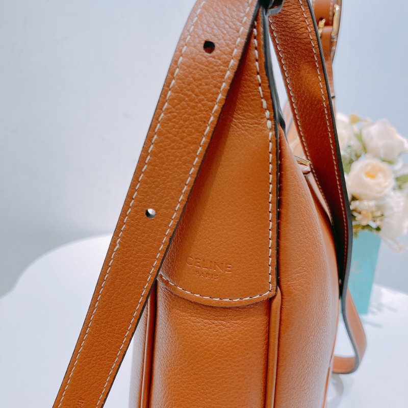 TW4581 Celine 塞琳 兩肩帶包包 Small Heloise Bag Tan x GHW-9