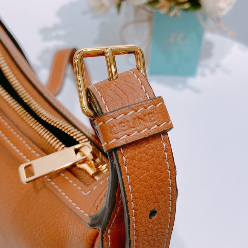 TW4581 Celine 塞琳 兩肩帶包包 Small Heloise Bag Tan x GHW-12