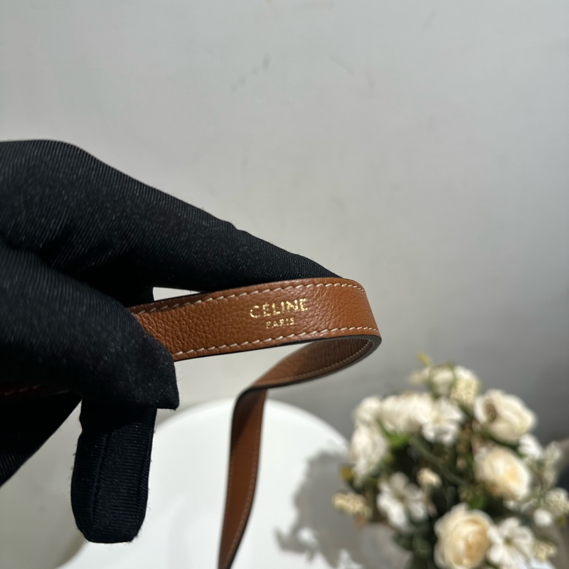 TW4581 Celine 塞琳 兩肩帶包包 Small Heloise Bag Tan x GHW-22
