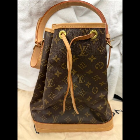 LV傳統老花大水桶包