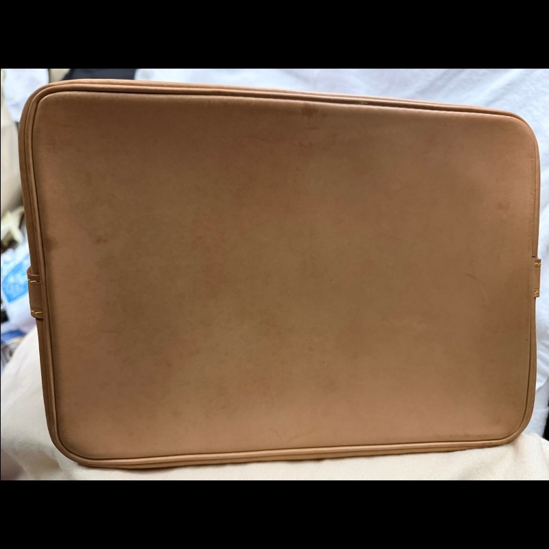 LV傳統老花大水桶包-12